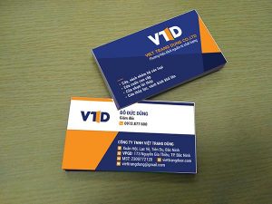 Tìm hiểu về dịch vụ in card visit Trường Phát