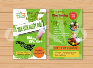 Những ưu điểm của tờ rơi quảng cáo