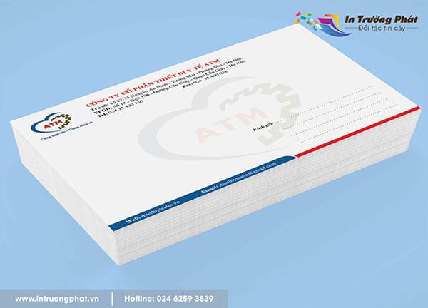 Phong bì Công ty CP thiết bị y tế ATM