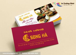 Mẫu card visit đẹp ấn tượng trong tháng 10